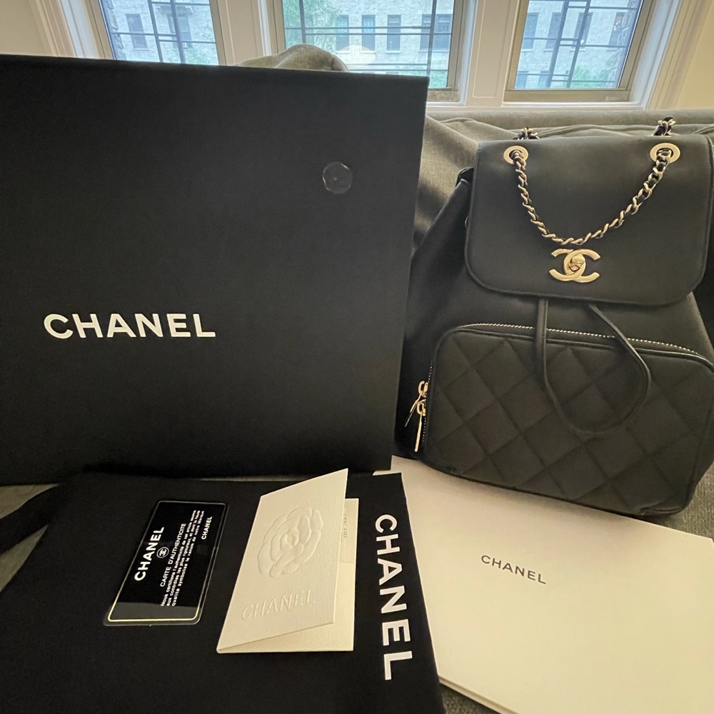 Chanel 2019 Business Affinity backpack